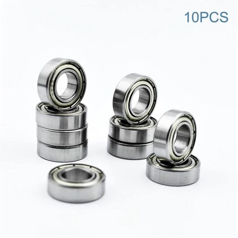 10Pcs 688ZZ 8 * 16 * 5mm Miniature Bearing Chrome Steel Deep Groove Mini Ball Bearings in Saudi Arabia