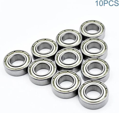 10Pcs 688ZZ 8 * 16 * 5mm Miniature Bearing Chrome Steel Deep Groove Mini Ball Bearings in Saudi Arabia