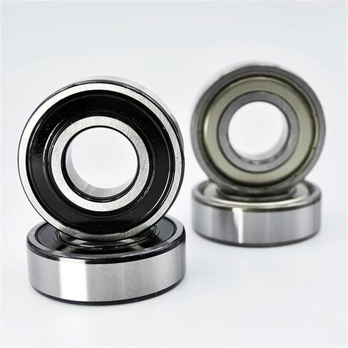 2Pcs 6203 2RS ZZ 17 * 40 * 12mm 6203RS 6203Z DDU 2Z Inner Diameter 17mm Chrome Steel Deep Groove Ball Bearings(6203 2RS Premium) in Saudi Arabia