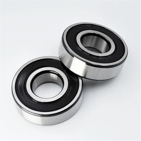 2Pcs 6203 2RS ZZ 17 * 40 * 12mm 6203RS 6203Z DDU 2Z Inner Diameter 17mm Chrome Steel Deep Groove Ball Bearings(6203 2RS Premium) in Saudi Arabia