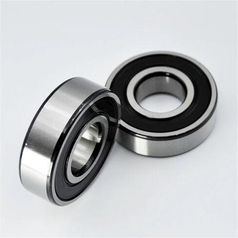 2Pcs 6203 2RS ZZ 17 * 40 * 12mm 6203RS 6203Z DDU 2Z Inner Diameter 17mm Chrome Steel Deep Groove Ball Bearings(6203 2RS Premium) in Saudi Arabia