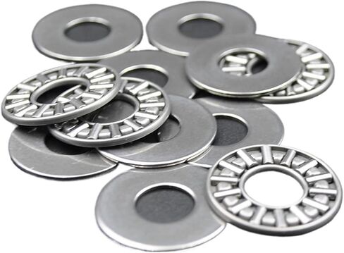100Pcs AXK1024 +2AS Plane Thrust Needle Bearings 1024 10x24x4mm Wholesale 100pcs axial Thrust Roller Bearing with washers in Saudi Arabia