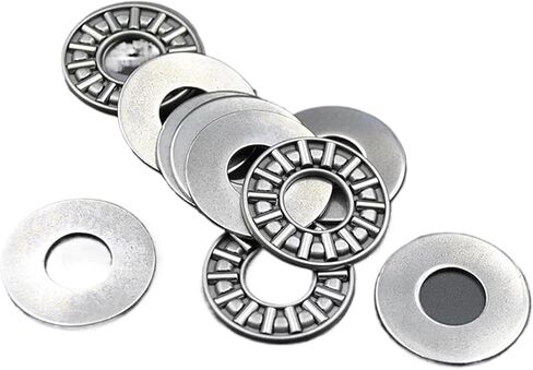 100Pcs AXK1024 +2AS Plane Thrust Needle Bearings 1024 10x24x4mm Wholesale 100pcs axial Thrust Roller Bearing with washers in Saudi Arabia