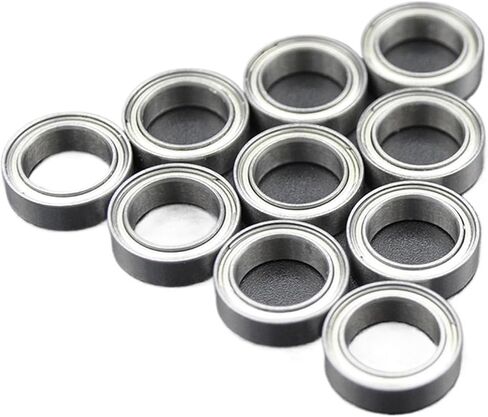 10pcs MR128 ZZ 8 * 12 * 3.5mm عالية السرعة 1280 مصغرة تحمل MR128 2Z قطرها 8 مم محامل الكرة in Saudi Arabia