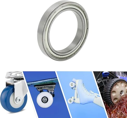 ACROPIX 6912ZZ Deep Groove Ball Bearings P0 60x85x13mm Lubricated Bearings Double Metal Seal Silver Tone Scooter Skateboard Wheel in Saudi Arabia