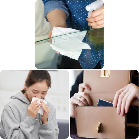 Gainhope 480-Pack Soft Pocket Packs Facial Tissues, Mini Tissue Packs, 4-ply Travel Size Tissues Packs for Guests, Church, School,Celebration, Funeral, Graduation, Travelling, Wedding Party in Saudi Arabia