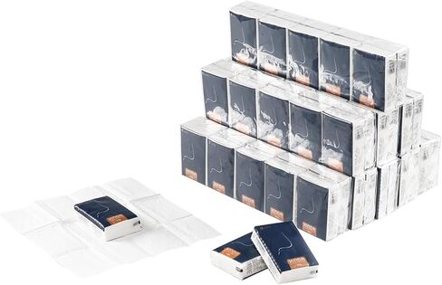Gainhope 480-Pack Soft Pocket Packs Facial Tissues, Mini Tissue Packs, 4-ply Travel Size Tissues Packs for Guests, Church, School,Celebration, Funeral, Graduation, Travelling, Wedding Party in Saudi Arabia