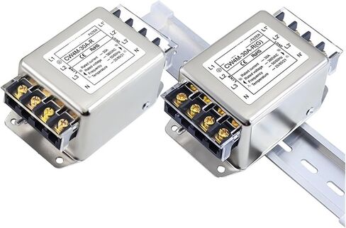 مرشح التيار المتردد المكون من ثلاث مراحل CW4MM-10A20A30A-R كتلة أسفل السكك الحديدية 380V (CW4M-30A-R (G)) in Saudi Arabia