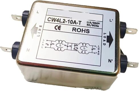 فلتر الطاقة CW4L2-1A3A5A6A10A15A20A-T المكون الإضافي ذو المرحلة الواحدة على مرحلتين (CW4L2-6A-T) in Saudi Arabia