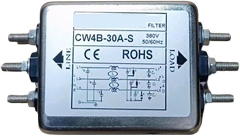 Three-Phase 380V Three-Wire CW4B-10A20A30A-S Bolt Power Filter 440V6A(ThreephAsethreelines20A) in Saudi Arabia