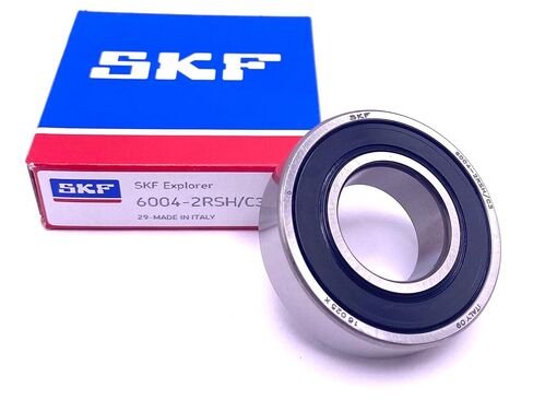 SKF Italy 6004 2RSH C3 Deep Groove Ball Bearing, Rubber Sealed 20x42x12 mm in Saudi Arabia