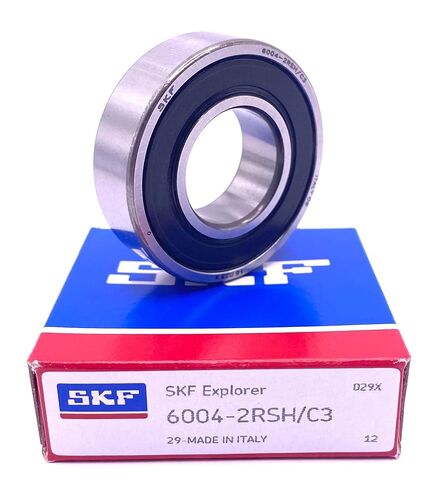 SKF Italy 6004 2RSH C3 Deep Groove Ball Bearing, Rubber Sealed 20x42x12 mm in Saudi Arabia