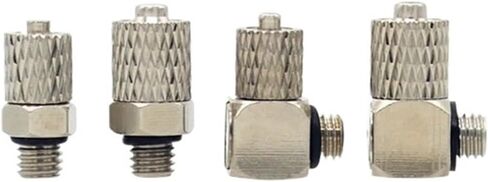 M Series Miniature Fittings M-5H-4 M-5HL-4 Male Thread Pneumatic Pipe Air Hose Quick Fitting Mini Connector M3 M4 M5 M6(M-3H-6) in Saudi Arabia