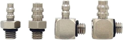 10pcs M Series Miniature Miniature Mittings M-5AU-4 M-5ALU-4 ذكر Barb Pneumatic Pipe Air خرطوم سريع مناسب موصل M3 M4 M5 M6 (M-6AU-4) in Saudi Arabia