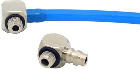 10pcs M Series Miniature Miniature Mittings M-5AU-4 M-5ALU-4 ذكر Barb Pneumatic Pipe Air خرطوم سريع مناسب موصل M3 M4 M5 M6 (M-6AU-4) in Saudi Arabia