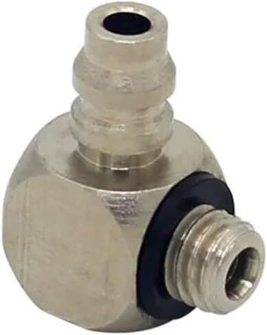 10pcs M Series Miniature Miniature Mittings M-5AU-4 M-5ALU-4 ذكر Barb Pneumatic Pipe Air خرطوم سريع مناسب موصل M3 M4 M5 M6 (M-6AU-4) in Saudi Arabia