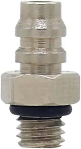 10pcs M Series Miniature Miniature Mittings M-5AU-4 M-5ALU-4 ذكر Barb Pneumatic Pipe Air خرطوم سريع مناسب موصل M3 M4 M5 M6 (M-6AU-4) in Saudi Arabia