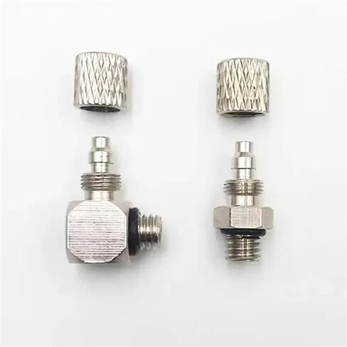10pcs الذكور الخيط M3 M4 M5 M6 Mini Mini Pneumatic Pipe Connector من خلال تركيب سريع 3 مم 4 مم 6 مم OD Tube Twist Twist (PC6-M4،200 PCS) in Saudi Arabia