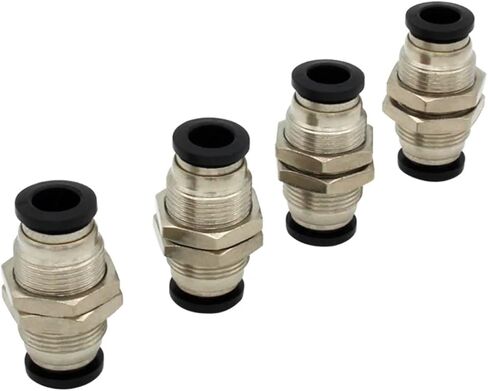 PM Series Bulkhead Union PM4 PM6 PM8 PM10 PM12 PM14 PM16 موصل سريع الحاجز الجهاز الهوائي المستقيم (PM-6) in Saudi Arabia