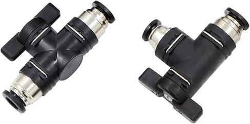BUC BUL BUM BLM4 6 8 10 12MM PNEUMATIC FINTTING QUICK CONNECTOR MONICT TUBE MANUAL VALVE STINGER SWITE SWATE DALVE (BUC ، 4MM) in Saudi Arabia
