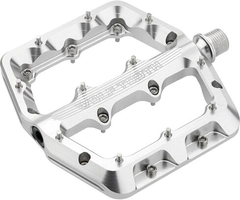 Wolf Tooth Waveform Aluminum Pedals - Small - Raw Silver in Saudi Arabia