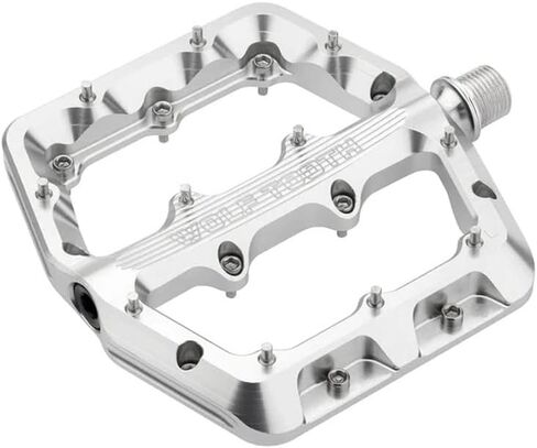Wolf Tooth Waveform Aluminum Pedals - Small - Raw Silver in Saudi Arabia