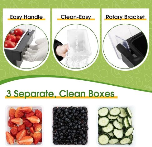 Ice Cooled Condiment Serving Container Fruit Veggie Condiment Caddy Plastic Garnish Station with Lid for Fruit,Ice Cream,Salad Bar-Topping Organizer for Restaurant Supplies (6 Compartments) in Kuwait