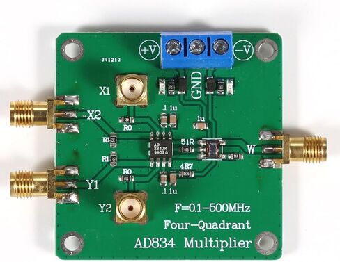 Real Time Multiplier AD834 Module 4-Quadrant for Radio Frequency Power Measurement and Broadband Modulation Fast Speed in Saudi Arabia