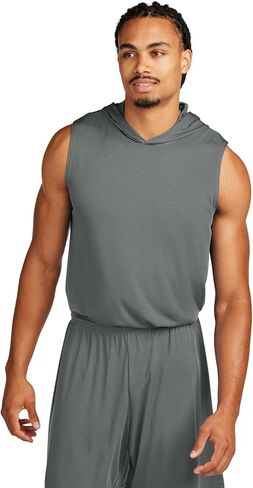 SPORT-TEK Unisex Competitor Sleeveless Hoodie in Kuwait
