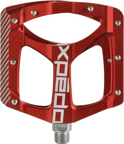 Xpedo zed الدواسات ركوب الدراجات | CNC 6061 جسم الألومنيوم ، منصة 110 × 1110 مم ، 12 ملم منخفضة ، 16 دبابيس DAX قابلة للاستبدال | MTB/Downhill/Dirt Jump in Kuwait