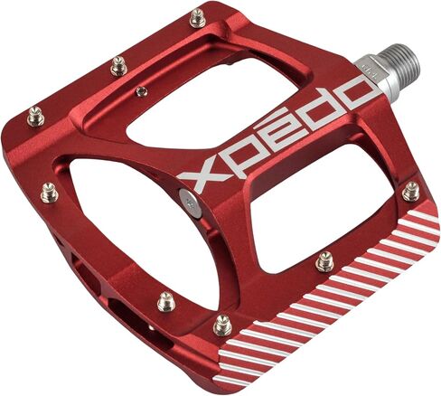 Xpedo zed الدواسات ركوب الدراجات | CNC 6061 جسم الألومنيوم ، منصة 110 × 1110 مم ، 12 ملم منخفضة ، 16 دبابيس DAX قابلة للاستبدال | MTB/Downhill/Dirt Jump in Kuwait