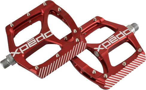 Xpedo zed الدواسات ركوب الدراجات | CNC 6061 جسم الألومنيوم ، منصة 110 × 1110 مم ، 12 ملم منخفضة ، 16 دبابيس DAX قابلة للاستبدال | MTB/Downhill/Dirt Jump in Kuwait