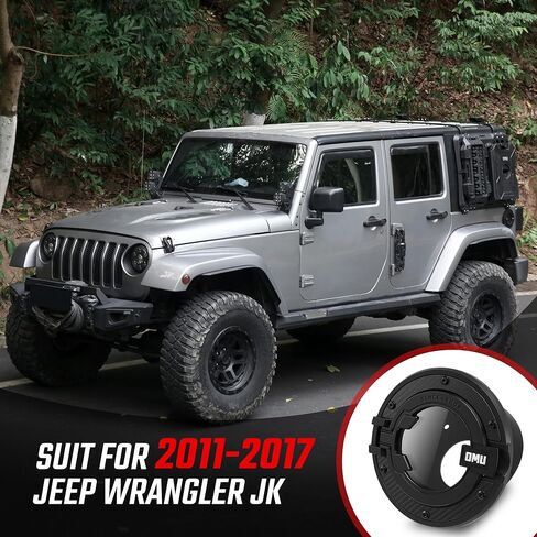 OMU Genesis Series Aluminum Transparent Space Capsule Gas Tank Cover Compatible with Jeep Wrangler JL in Saudi Arabia