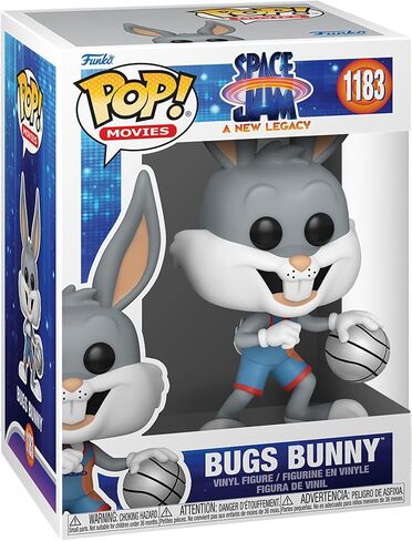 أفلام Pop Funko: SPACE JAM 2 - Bugs Shribbling ، Multicolor ، (59246) in Saudi Arabia