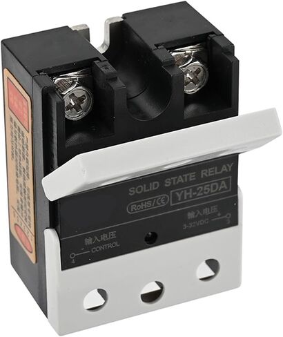 ترحيل الحالة الصلبة SSR-10DA 25DA 40DA SSR المرحلة الفردية DC CONTROL AC 24-480VAC INPUT 3-32VDC 10A 25A 40A 1PCS (SSR-10DA) in Saudi Arabia