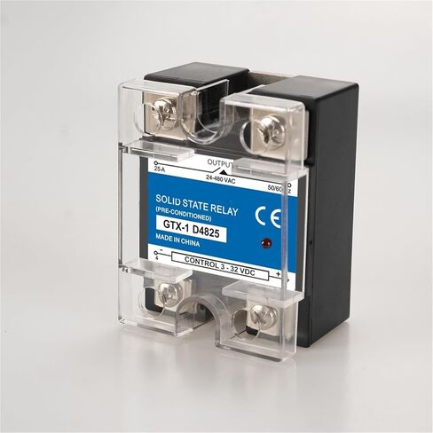 SSR 10A 25A 40A 60A 80A 100A 120A مرحلة واحدة من المرحلة الصلبة التتابع DC CONTROL AC 3-32V CONTROL 220V 10DA 25DA 40DA 1PCS (DC CONTROL DC (220V) ، 80A) in Saudi Arabia