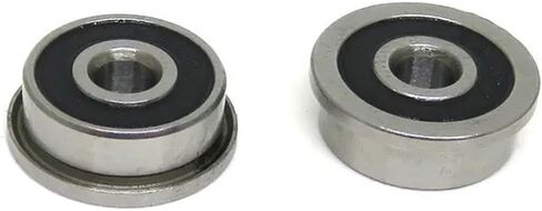 10pcs F623 F686 F688 F689 F695 F696 F698-2RS تحمل 5x13x4mm محاورًا مصغرة للأخدود العميق (F696-2rs 6x15x5mm) in Saudi Arabia