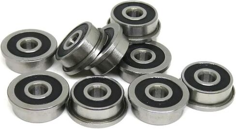 10pcs F623 F686 F688 F689 F695 F696 F698-2RS تحمل 5x13x4mm محاورًا مصغرة للأخدود العميق (F696-2rs 6x15x5mm) in Saudi Arabia