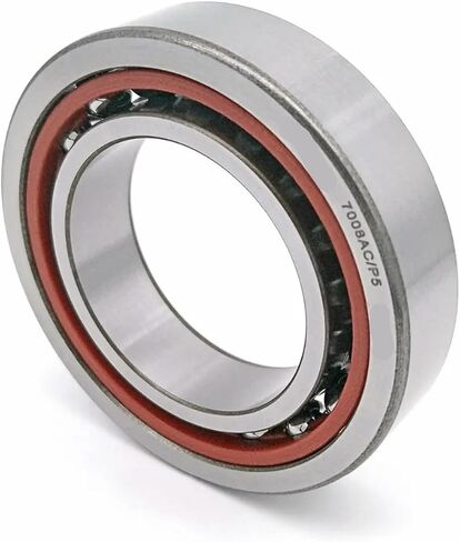 1pcs 7008 7008AC 7008AC/P5 40X68X15 Angular Contact Bearings Spindle Bearings ABEC-5 25 Contact Angle in Saudi Arabia