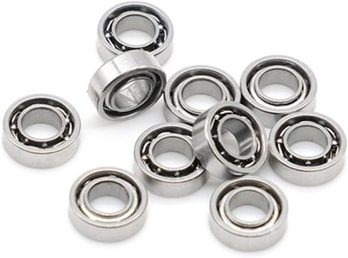 10pcs 3x6x2 mm smr63 مفتوحة تحمل كرة من الفولاذ المقاوم للصدأ تحمل ABEC-9 صيد بكرة الصيد in Saudi Arabia
