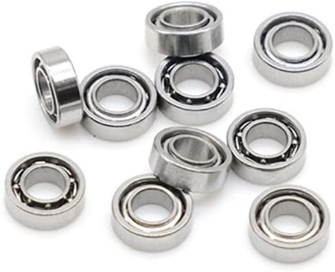10pcs 3x6x2 mm smr63 مفتوحة تحمل كرة من الفولاذ المقاوم للصدأ تحمل ABEC-9 صيد بكرة الصيد in Saudi Arabia