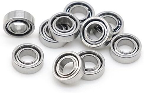 10pcs 3x6x2 mm smr63 مفتوحة تحمل كرة من الفولاذ المقاوم للصدأ تحمل ABEC-9 صيد بكرة الصيد in Saudi Arabia