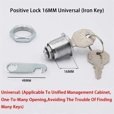 Security Lock for Cabinet Cam Drawer Post Mail Box Locker Cupboard 2 Key 1Pcs(A-30MM Fixed) in Kuwait