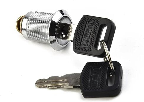 Security Lock for Cabinet Cam Drawer Post Mail Box Locker Cupboard 2 Key 1Pcs(A-30MM Fixed) in Kuwait