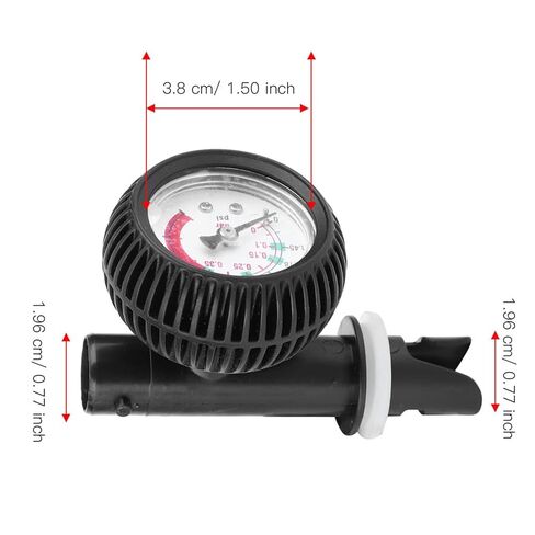 مقياس ضغط قوارب الكاياك ، مقياس هواء PSI منخفضة إكسسوارات القوارب قابلة للنفخ مقياس ضغط مضخة مضخة لركوب الأمواج ملحقات مضخة القوارب القابلة للنفخ in Saudi Arabia