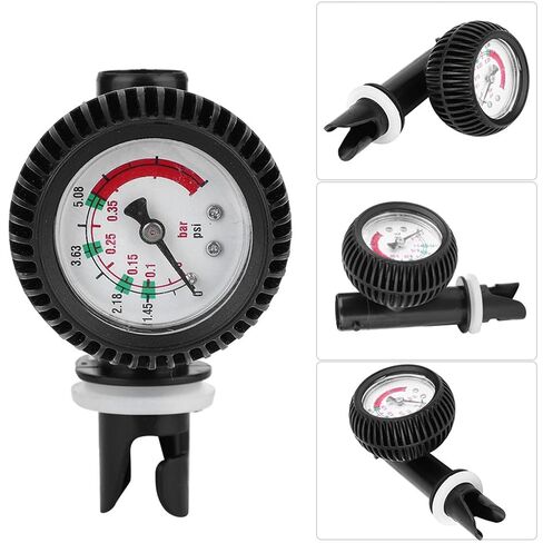 مقياس ضغط قوارب الكاياك ، مقياس هواء PSI منخفضة إكسسوارات القوارب قابلة للنفخ مقياس ضغط مضخة مضخة لركوب الأمواج ملحقات مضخة القوارب القابلة للنفخ in Saudi Arabia