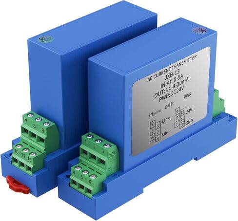 DC Votlage Transmitter 4-20MA RS485 RELAY AC Voltage Voltage محول 0-100V 0-200V 0-500V 0-1000V جهاز إرسال استشعار الجهد DC24V (الإخراج 1-5V ، AC 0-1000V) in Saudi Arabia