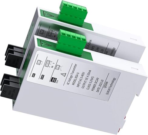 1PCS جهاز إرسال الجهد AC 0-100V 0-200V 0-380V 0-1000V محول الجهد 4-20MA 0-10V 0-5V RS485 DC24V SESSOR DC24V (الإخراج 4-20MA ، المدخلات AC 0-600V) in Saudi Arabia