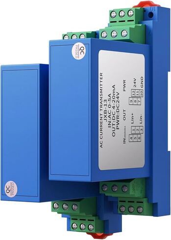 1PCS محول الجهد 0-100V 0-200V 0-500V جهاز الإرسال الجهد AC 4-20MA RS485 0-10V 0-5V DC24V الجهد DC24V (الإخراج 0-5V ، DC 0-500V) in Saudi Arabia