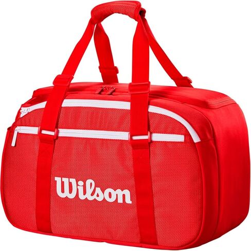 Wilson WR8037001001 Super Tour Wilson RED Small Duffel Tennis Bag in Saudi Arabia